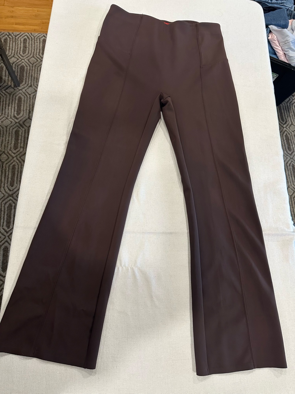 SPANX Chocolate Brown High-Stretch Ponte Leggings
